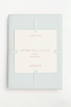 Percale Fitted King Bedsheet (TC200)