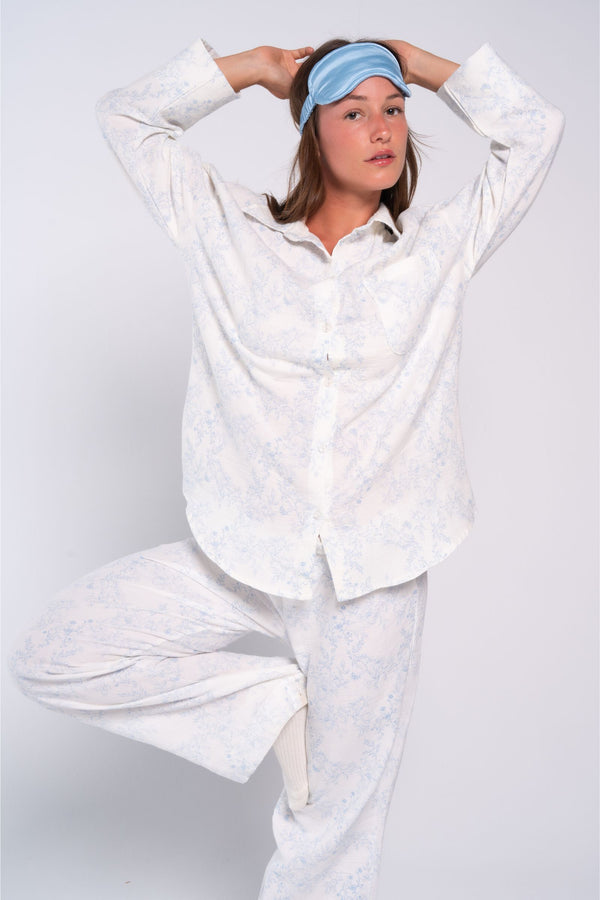 Floral Print Pyjama Set
