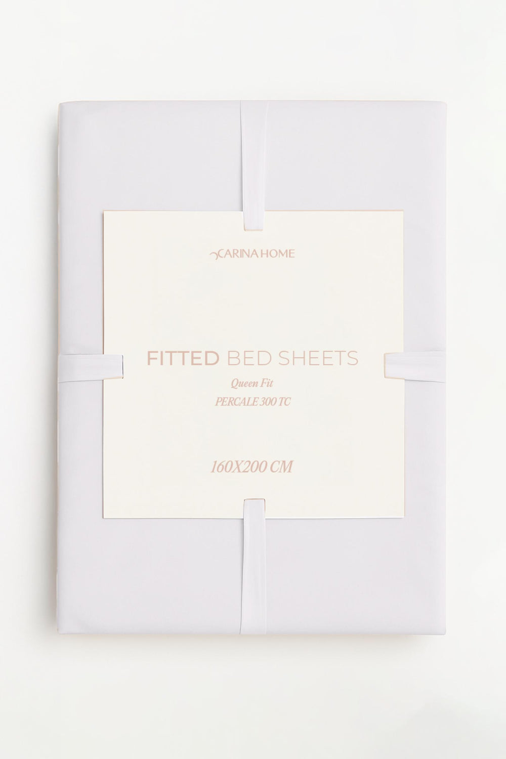 Percale Fitted Queen Bedsheet (TC300)