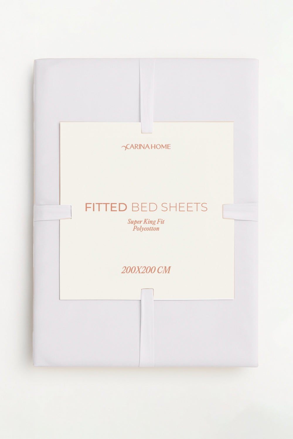 Percale Fitted Super King Bedsheet (TC600)